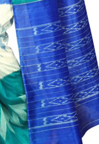 Printed Bhagalpuri Art Silk Multicolor Saree