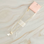 Single Pearl And Diamond Necklace