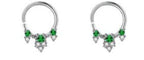 Jewelry Nose Ring Diamond No Hole Nose Fake Nose Ring