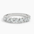 2ct Lab Diamond Ring | Pear & Round Cluster | IGI Certified | 10K