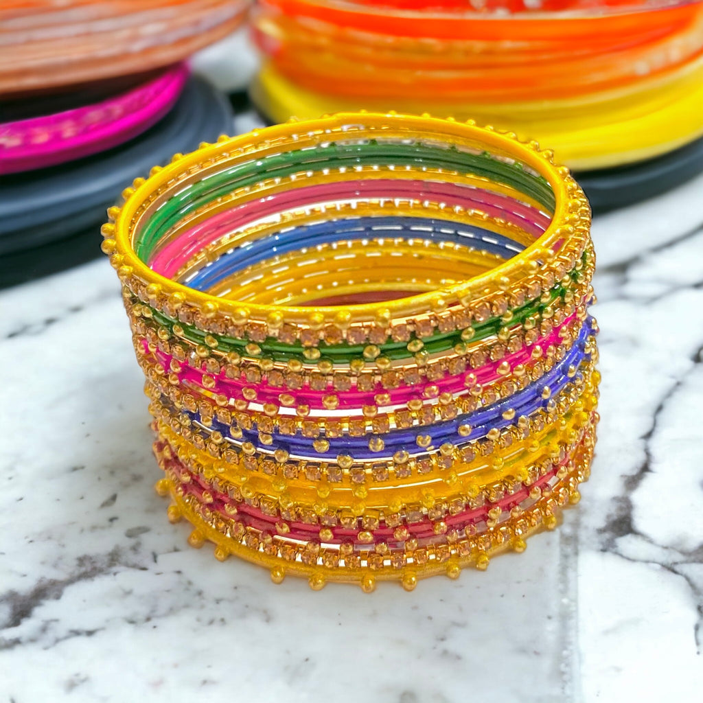 Colorful Elegance: Exploring the Allure of Multicolour Bangles