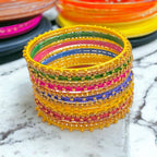Colorful Elegance: Exploring the Allure of Multicolour Bangles