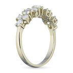 14K Yellow Gold Ring with 13 Round-Cut Lab-Created Diamonds 1.33 CT.TW