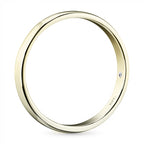 14K Yellow Gold Ring with 1 Round-Cut Lab-Created Diamond 0.008 CT.TW