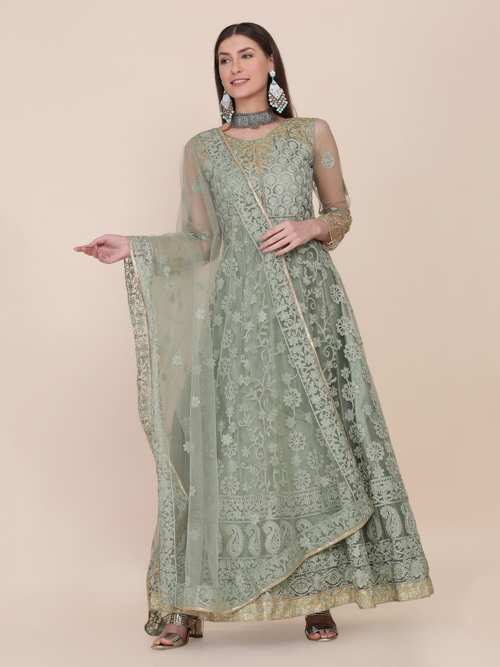 Party Wear Anarkali Suit