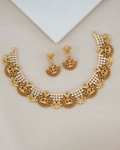 Artificial Stylish MultiColour Premium Jewellery Choker Set For Women