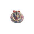 Potli with white beeds handle